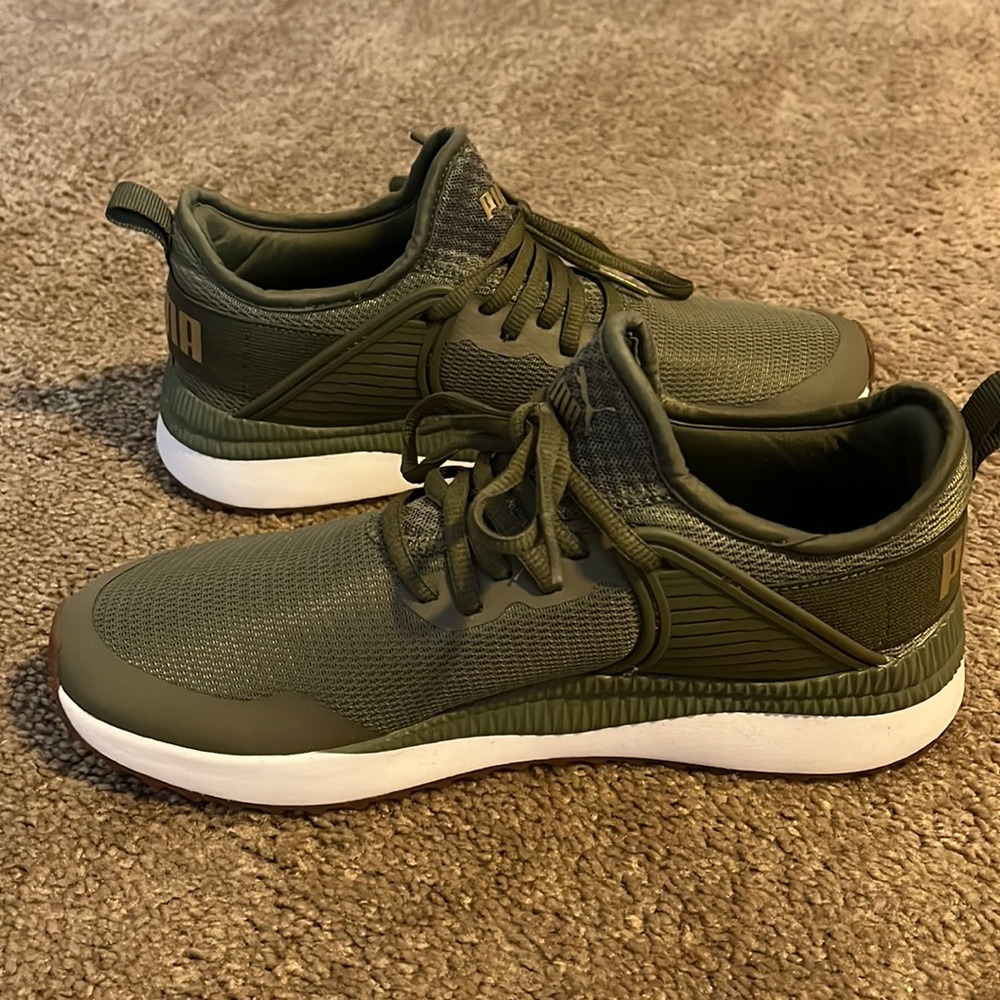 Puma Olive Green Sneakers